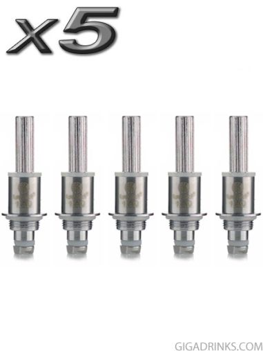Kanger VOCC single coil head - 5pcs for Aerotank, Genitank, Protank 3/3 Mini, Evod 2/Glass, T3D