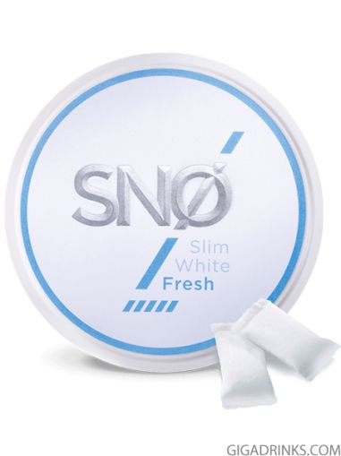 SNO Slim White Fresh Nicotine Pouches 