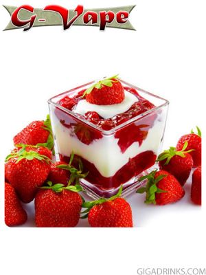 Strawberry Cream (Fragorina Cream) 10ml / 18mg - G-Vape e-liquid
