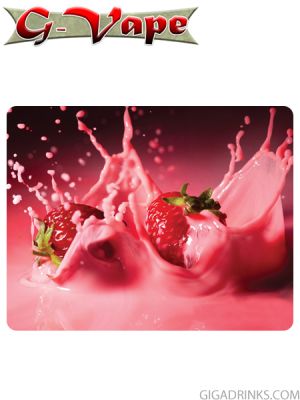 Strawberry Milkshake 30ml / 0mg - G-Vape e-liquid withouth nicotine