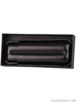 Leather case for 2 cigars