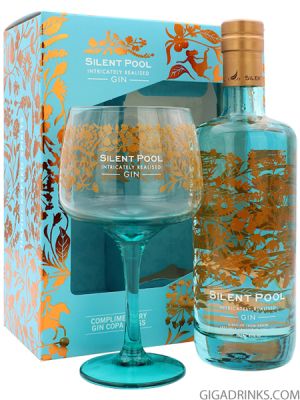 Gin SIlent Pool with a Glass