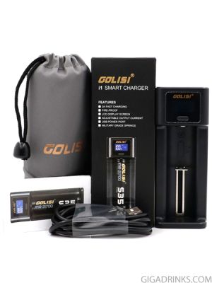 Golisi I1 2A Smart USB Charger with LCD Screen