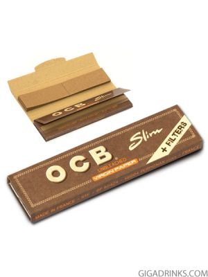 OCB Unbleached Slim + Tips