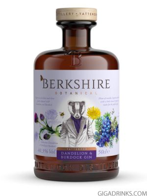 Berkshire Botanical Dry Gin Dandelion & Burdock 0.5l.