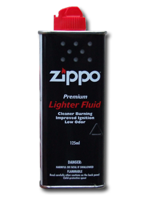 Zippo petrol lighter fluid