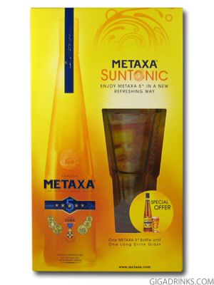 Metaxa 0.7l. + glass 