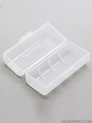 Plastic case for 1pc 26650 battery