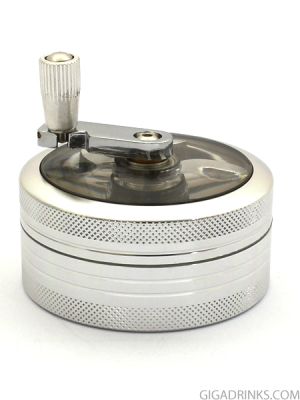 Metal grinder with handel - small