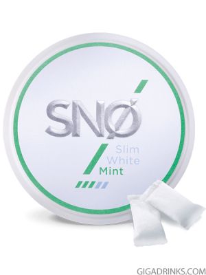 SNO Slim White Mint Nicotine Pouches