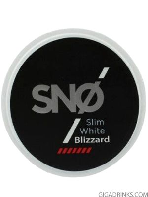 SNO Slim White Blizzard Nicotine Pouches